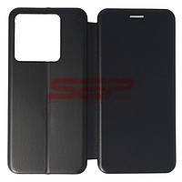 Accesorii GSM - Toc FlipCover Round: Toc FlipCover Round Xiaomi Redmi Note 13 Pro 5G Black