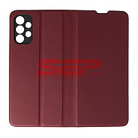 Accesorii GSM - Toc FlipCover Leather: Toc FlipCover Leather Samsung Galaxy A13 4G Wine