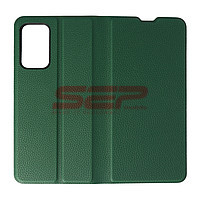 Accesorii GSM - Toc FlipCover Leather: Toc FlipCover Leather Samsung Galaxy A52s 5G Dark Green