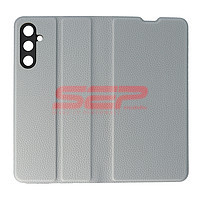 Accesorii GSM - : Toc FlipCover Leather Samsung Galaxy A24 Grey