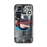 Accesorii GSM - Carcasa AAA: Carcasa completa + uper flex iPhone 14 Pro Max BLACK