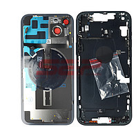 Accesorii GSM - Carcasa AAA: Carcasa completa + uper flex iPhone 14 Plus BLACK