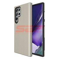 Accesorii GSM - Toc TPU+PC Triangle: Toc TPU+PC Triangle Samsung Galaxy S24 Ultra Silver