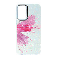 Accesorii GSM - Toc silicon Aurora Shell: Toc silicon Aurora Shell Samsung Galaxy A24 Purple Butterfly