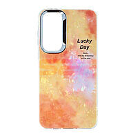 Accesorii GSM - Toc silicon Aurora Shell: Toc silicon Aurora Shell Samsung Galaxy A55 Lucky Day