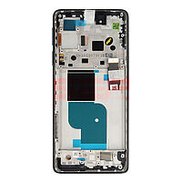 Accesorii GSM - Ansamblu LCD: LCD+Touchscreen cu Rama MOTOROLA Edge 30 Pro BLACK Original Service Pack