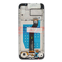 Accesorii GSM - Ansamblu LCD: LCD+Touchscreen cu Rama MOTOROLA Moto G8 Power Lite BLACK Original Service Pack