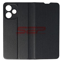 Accesorii GSM - Toc FlipCover Leather: Toc FlipCover Leather Xiaomi Redmi 12 5G Black