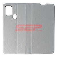 Accesorii GSM - Toc FlipCover Leather: Toc FlipCover Leather Samsung Galaxy A21s Grey