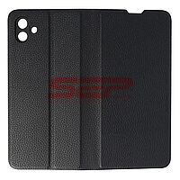 Accesorii GSM - Toc FlipCover Leather: Toc FlipCover Leather Samsung Galaxy A04 Black