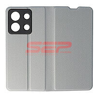 Toc FlipCover Leather Xiaomi Redmi Note 13 5G Grey