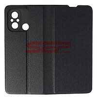 Toc FlipCover Leather Xiaomi Redmi 12C Black