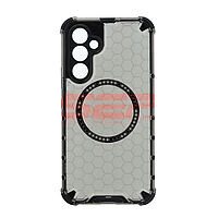Accesorii GSM - Toc TPU+PC Honeycomb: Toc TPU+PC Honeycomb Magsafe Samsung Galaxy A54 Black