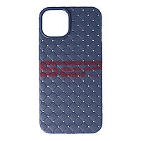 Accesorii GSM - Toc TPU Leather Braided: Toc TPU Leather Braided Apple iPhone 13 Dark Blue