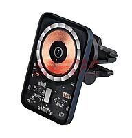 Accesorii GSM - Suport auto: Suport auto magnetic cu incarcare wireless Magsafe 15W X6F