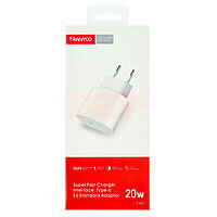 Accesorii GSM - Incarcatoare retea: Incarcator retea Fast Charge USB-C 20W TRANYOO T-AP2