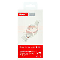 Incarcator wireless pentru Apple Watch Series Tranyoo T-WF2 WHITE