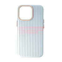 Accesorii GSM - Toc PC Metallic Lines: Toc PC Metallic Lines Apple iPhone 13 Pro Silver