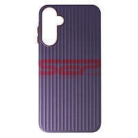 Accesorii GSM - Toc PC Metallic Lines: Toc PC Metallic Lines Samsung Galaxy A15 4G Purple