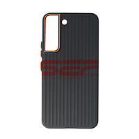 Accesorii GSM - Toc PC Metallic Lines: Toc PC Metallic Lines Samsung Galaxy S22 Black