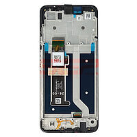 Accesorii GSM - Ansamblu LCD: LCD+Touchscreen cu Rama MOTOROLA Moto G34 BLACK Service Pack