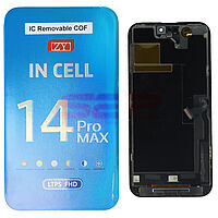 Accesorii GSM - Ansamblu LCD: LCD+Touchscreen cu Rama Apple iPhone 14 Pro Max BLACK COF INCELL