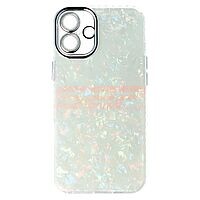 Accesorii GSM - Toc silicon Aurora Shell: Toc silicon Aurora Shell Apple iPhone 16 Diamonds Lens