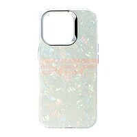 Accesorii GSM - Toc silicon Aurora Shell: Toc silicon Aurora Shell Apple iPhone 16 Pro Multicolor