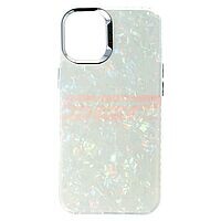 Accesorii GSM - Toc silicon Aurora Shell: Toc silicon Aurora Shell Apple iPhone 16 Plus Multicolor