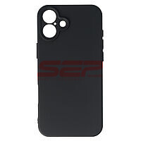 Accesorii GSM - Toc silicon High Copy: Toc silicon High Copy Apple iPhone 16 Plus Black