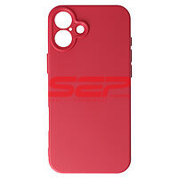 Accesorii GSM - Toc silicon High Copy: Toc silicon High Copy Apple iPhone 16 Plus Raspberry