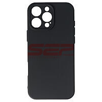 Accesorii GSM - Toc silicon High Copy: Toc silicon High Copy Apple iPhone 16 Pro Max Black