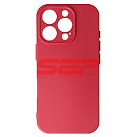Accesorii GSM - Toc silicon High Copy: Toc silicon High Copy Apple iPhone 16 Pro Raspberry