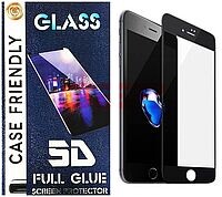 Accesorii GSM - Folie protectie display sticla 5D: Geam protectie display sticla 5D FULL COVER  Apple iPhone XR BLACK