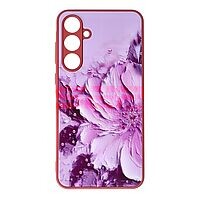 Accesorii GSM - Toc TPU Watercolor Glass: Toc TPU Watercolor Glass Samsung Galaxy A25 Design 08