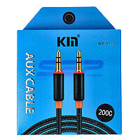 Accesorii GSM - Alte produse: Adaptor prelungitor textil jack 3,5mm - 3,5mm 2 metri