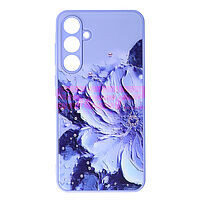 Accesorii GSM - : Toc TPU Watercolor Glass Samsung Galaxy A35 5G Design 05