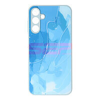 Accesorii GSM - Toc TPU Watercolor Glass: Toc TPU Watercolor Glass Samsung Galaxy A15 4G Design 06
