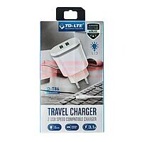 Accesorii GSM - Incarcator retea TD-LTE: Incarcator retea universal Dual USB 3.1A Fast Charge TD-T86