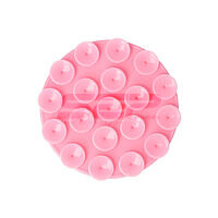 Accesorii GSM - Pad silicon pentru telefon mobil: Pad silicon pentru telefon mobil Round PINK