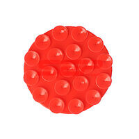 Accesorii GSM - Pad silicon pentru telefon mobil: Pad silicon pentru telefon mobil Round RED