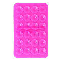 Accesorii GSM - Pad silicon pentru telefon mobil: Pad silicon pentru telefon mobil Rectangle FUCHSIA
