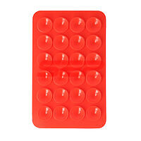 Accesorii GSM - Pad silicon pentru telefon mobil: Pad silicon pentru telefon mobil Rectangle RED