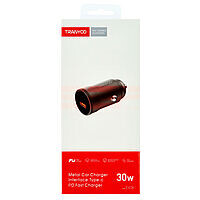 Accesorii GSM - Incarcatoare: Incarcator auto Type-C PD 30W TRANYOO T-C26 GOLDEN