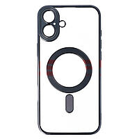 Accesorii GSM - Toc TPU Plating Frame Magnetic Magsafe: Toc TPU Plating Frame Magnetic Magsafe Apple iPhone 16 Plus Black