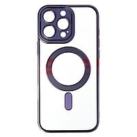 Accesorii GSM - Toc TPU Plating Frame Magnetic Magsafe: Toc TPU Plating Frame Magnetic Magsafe Apple iPhone 16 Pro Max Purple