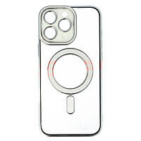Accesorii GSM - Toc TPU Plating Frame Magnetic Magsafe: Toc TPU Plating Frame Magnetic Magsafe Apple iPhone 16 Pro Max White