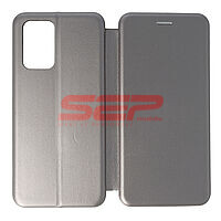 Accesorii GSM - Toc FlipCover Round: Toc FlipCover Round Xiaomi Redmi 10 2022 Fossil Grey