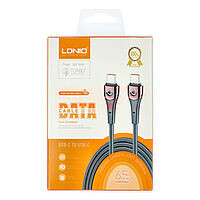 Accesorii GSM - Cablu date Fast Charge: Cablu date Type-C - Type-C LDNIO Fast Charge PD+QC LC861c