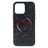 Accesorii GSM - : Toc TPU+PC Diamonds Magsafe Apple iPhone 15 Pro Max Black